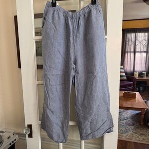 Flax linen pants